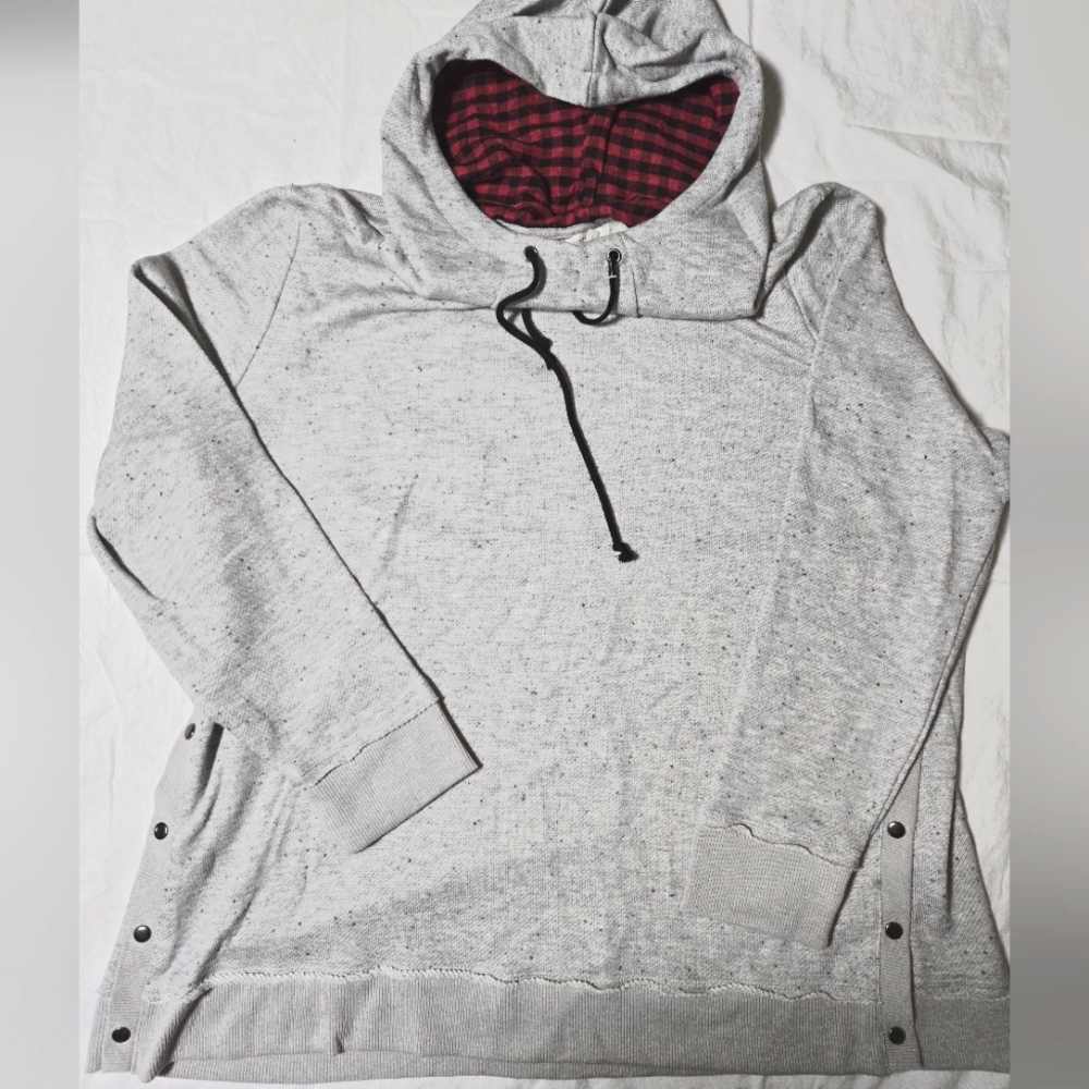 Maurices LS Hooded Shirt size 2